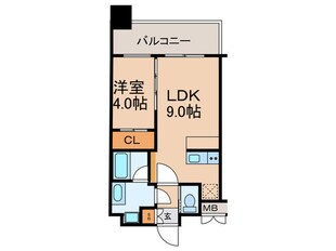 プレジオ緑地公園の物件間取画像